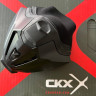 Забрало съемное откидное для шлема CKX TITAN SOLID, черный мат.