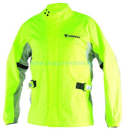 Куртка дождевая DAINESE D-CRUST PLUS JACKET - FLUO-YELLOW/LIGHT-ANTHRAC