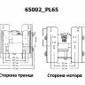 Подъёмник мотора гидравлический 50-300 л.с. вертикальный, скоростной (Power-Lift)
