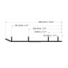 Конек лыжи Yamaha (комплект 2шт) A-04-0-4-614