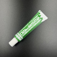 Армированная особопрочная ГЕЛЬ-ЗАПЛАТКА, темно-серый 15мл(20гр)