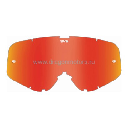 Линза Spy Optic Woot/Woot Race MX - SMOKE W/ RED SPECTRA AFP
