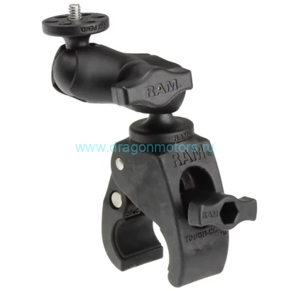 RAM-B-400-A-366U крепление RAM струбцина малая, муфта 60 мм, шары 25 мм (1), резьба 1/4-20