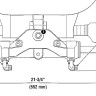 Гидравлическая рулевая система SeaStar 1,7 (300/600 л.с.), шланги 6,71 метра (10241632)