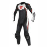 Комбинезон кожаный DAINESE AVRO D2 2 PCS LADY - BLACK/WHITE/RED-FLUO