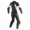 Комбинезон кожаный DAINESE AVRO D2 2 PCS LADY - BLACK/WHITE/RED-FLUO