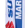 Флаг "SUZUKI MARINE" на флагштоке 4,5м. (правое расположение логотипа)