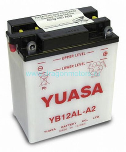 Аккумулятор YUASA (YB12AL-A2)