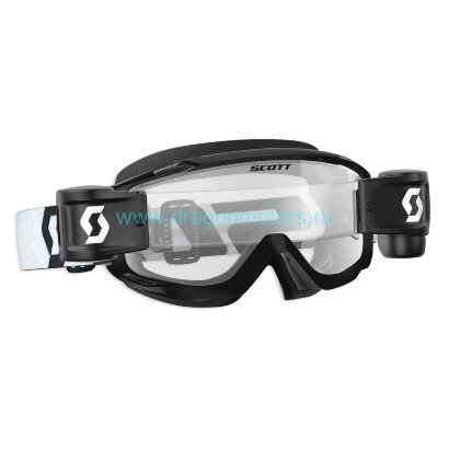Очки SCOTT Split OTG WFS - black/white clear works