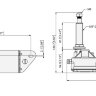 Электропривод стеклоочистителя 24 В (ось 2 1/3"), усиленный