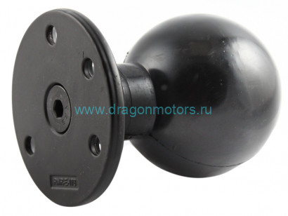RAM-E-202U-IN1 шар RAM 86 мм (3,38, размер E) с круглой площадкой усиленный