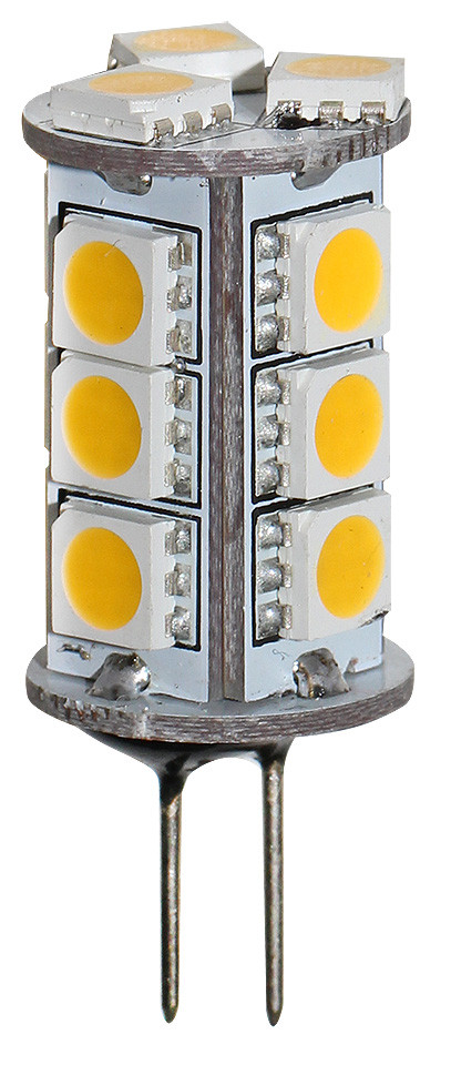 Лампа светодиодная G4, 12В, 2,4 Вт (10256077)