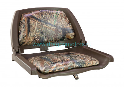 Кресло складное мягкое TRAVELER, обивка камуфляжная ткань DUCK BLIND