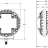 R-46 Серия (12 светодиодов) Комбинированный свет, комплект 2 шт. – Белый