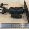 RAM-111-B-231ZU  крепление RAM, для эхолотов на релинг, муфта 90 мм, прямоуг. площадка, шары 38 мм (1,5)