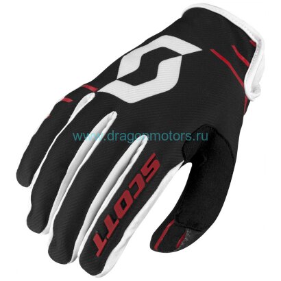 Перчатки SCOTT 350 Dirt - red/black