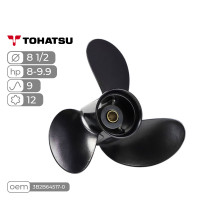 Винт гребной  Skipper для Tohatsu 8-9.9HP алюминиевый, диаметр - 8 1/2", шаг 9"