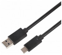 Кабель REXANT USB - USB Type-C (18-1881), 1 м, черный