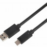 Кабель REXANT USB - USB Type-C (18-1881), 1 м, черный