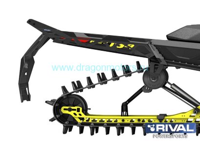 Бампер задний BRP SKI-DOO REV Gen4 (Narrow) FREERIDE 154? (2019-) / SUMMIT 154? (2017-) + комплект крепежа