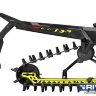 Бампер задний BRP SKI-DOO REV Gen4 (Narrow) FREERIDE 154? (2019-) / SUMMIT 154? (2017-) + комплект крепежа