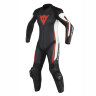 Комбинезон кожаный DAINESE ASSEN 1 PC PERF. LADY - BLACK/WHITE/RED-FLUO