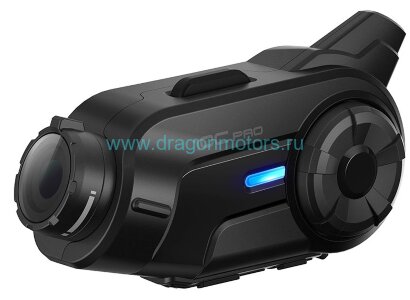 Мотогарнитура Sena - Bluetooth 4.1 / Wi-Fi 802.11 g/n и экшн-камера QHD - SENA 10C-PRO