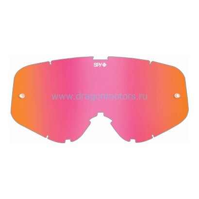 Линза Spy Optic Woot/Woot Race MX - SMOKE W/ PINK SPECTRA AFP