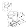 Унитаз с электрической помпой 12V - 15498A12 (1547012)
