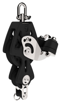 Блок 90mm двушкивный (Fiddle) с направляющей скобой и стопором 29929039 (10242992)