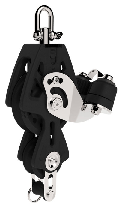 Блок 90mm двушкивный (Fiddle) с направляющей скобой и стопором 29929039 (10242992)