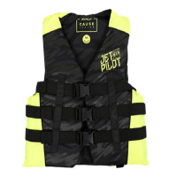 Жилет спасательный JetPilot Cause ISO 50N Nylon Black/Yellow