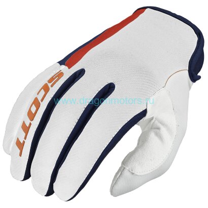 Перчатки SCOTT 350 Dirt (2) - blue/orange