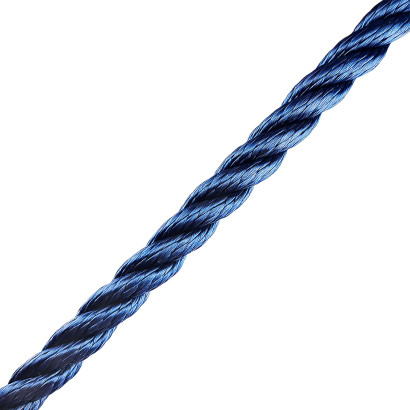 3-прядный полиэстеровый трос, 10 мм, темно-синий (10269114)