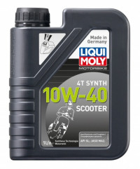 НС-синтетическое моторное масло для скутеров Scooter Motoroil Synth 4T 10W-40 (1 L)
