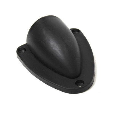 Вентиляционная ракушка пластиковая, черная 77х68х28мм SUNFINE