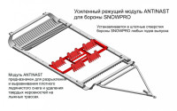 Усиленный режущий модуль ANTINAST для бороны SNOWPRO 2026 НОВИНКА!!!