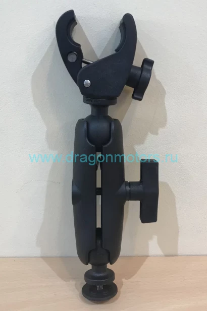 RAP-400-354-TRA1U крепление RAM для троллинговых моторов. Малая струбцина, средняя муфта 140 мм. Т-паз