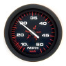 Спидометр, серия «Amega Domed», 0-50 mph, трубка Пито и шланг (6 м) в комплекте. (10015756)