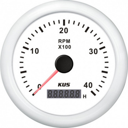 Тахометр 4000 об/мин со счетчиком моточасов (WW), SR:0.5-250