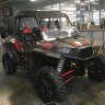 Крыша пластиковая RZR 1000 в сборе (акустика MarineMaxx + усилитель + приемник)