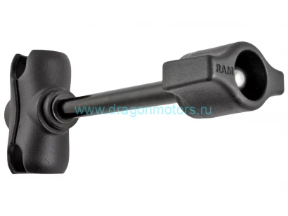 RAM-B-201-A-ALA1-KRU- крепление RAM муфта 60 мм с удлиненной барашковой гайкой, под шары 25 мм (1)