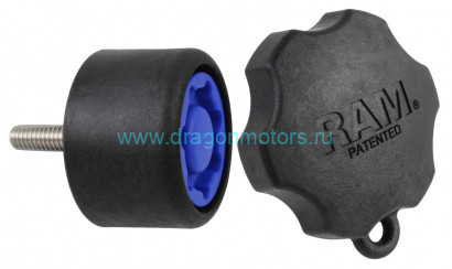 RAP-S-KNOB7-7U барашковая гайка  RAM с секреткой 7 pin для муфт D и E