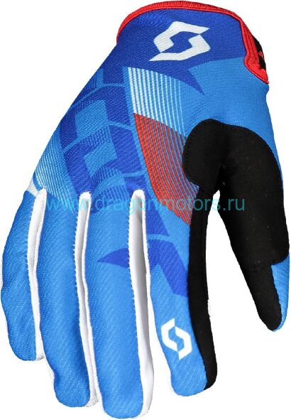 Перчатки SCOTT 350 Dirt - blue/white