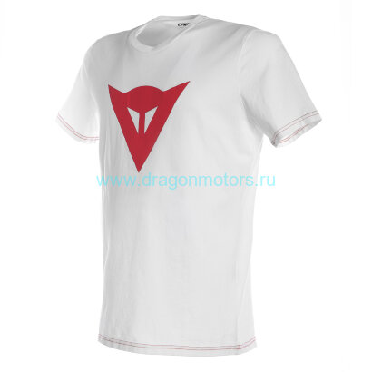 Футболка мужская DAINESE SPEED DEMON - white/red