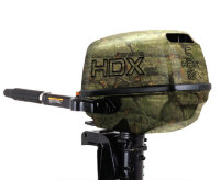 Лодочный мотор 4-х тактный HDX F 5 BMS, камуфляж - тростник