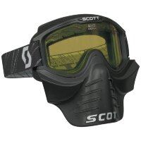 Очки SCOTT 83X SAFARI FaceMask - Черный/Желтый
