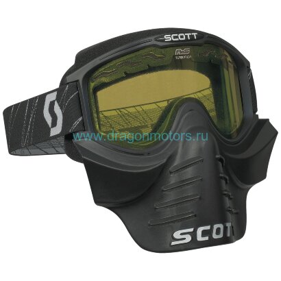 Очки SCOTT 83X SAFARI FaceMask - Черный/Желтый