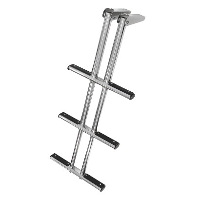 Трап дайверский телескопический 3 ступени складной, черная ступень (10269552)