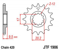JT звезда передняя JTF1906.14